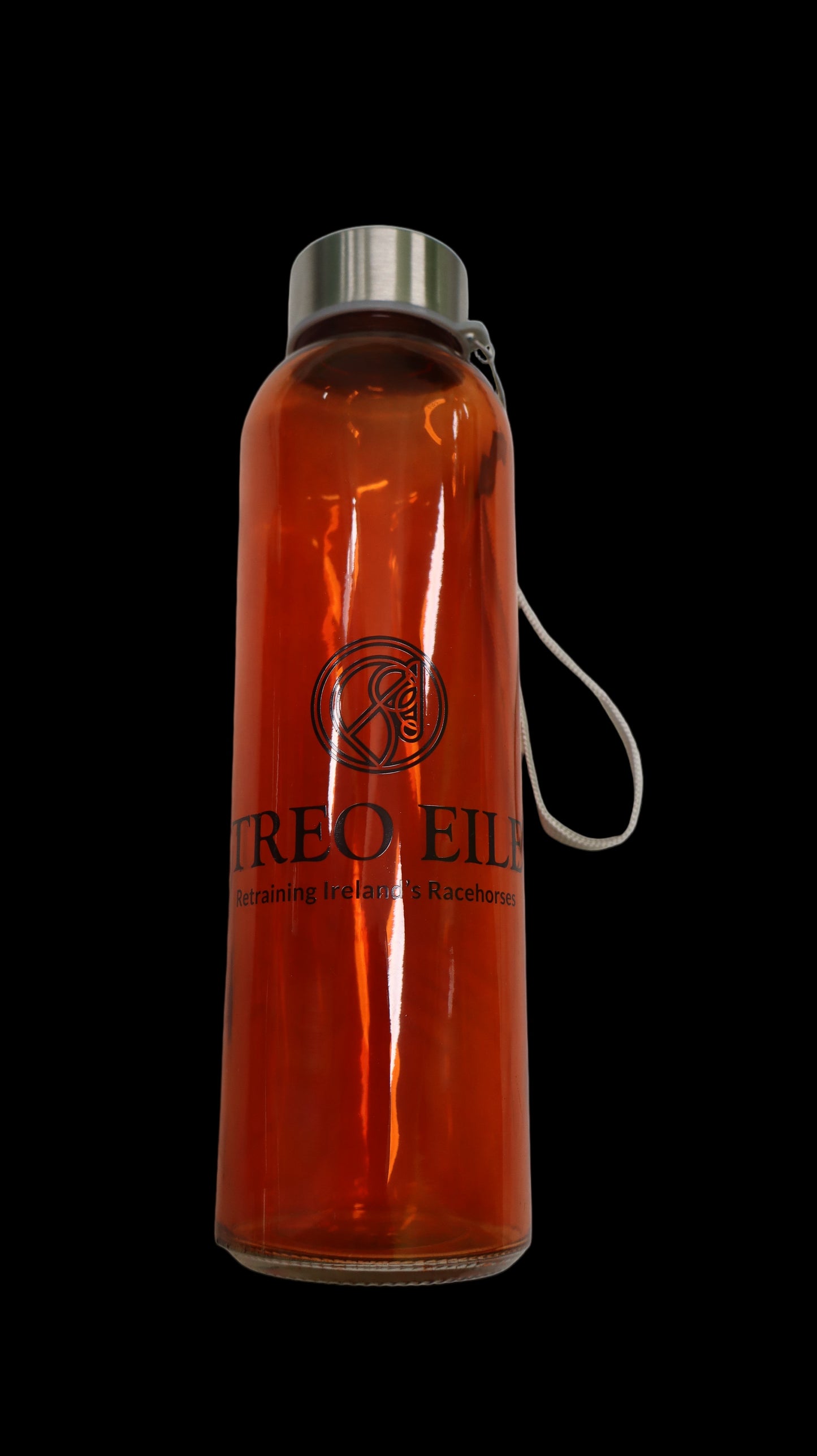 Treo Eile Glass Water Bottle 500ml Screw Top Lid